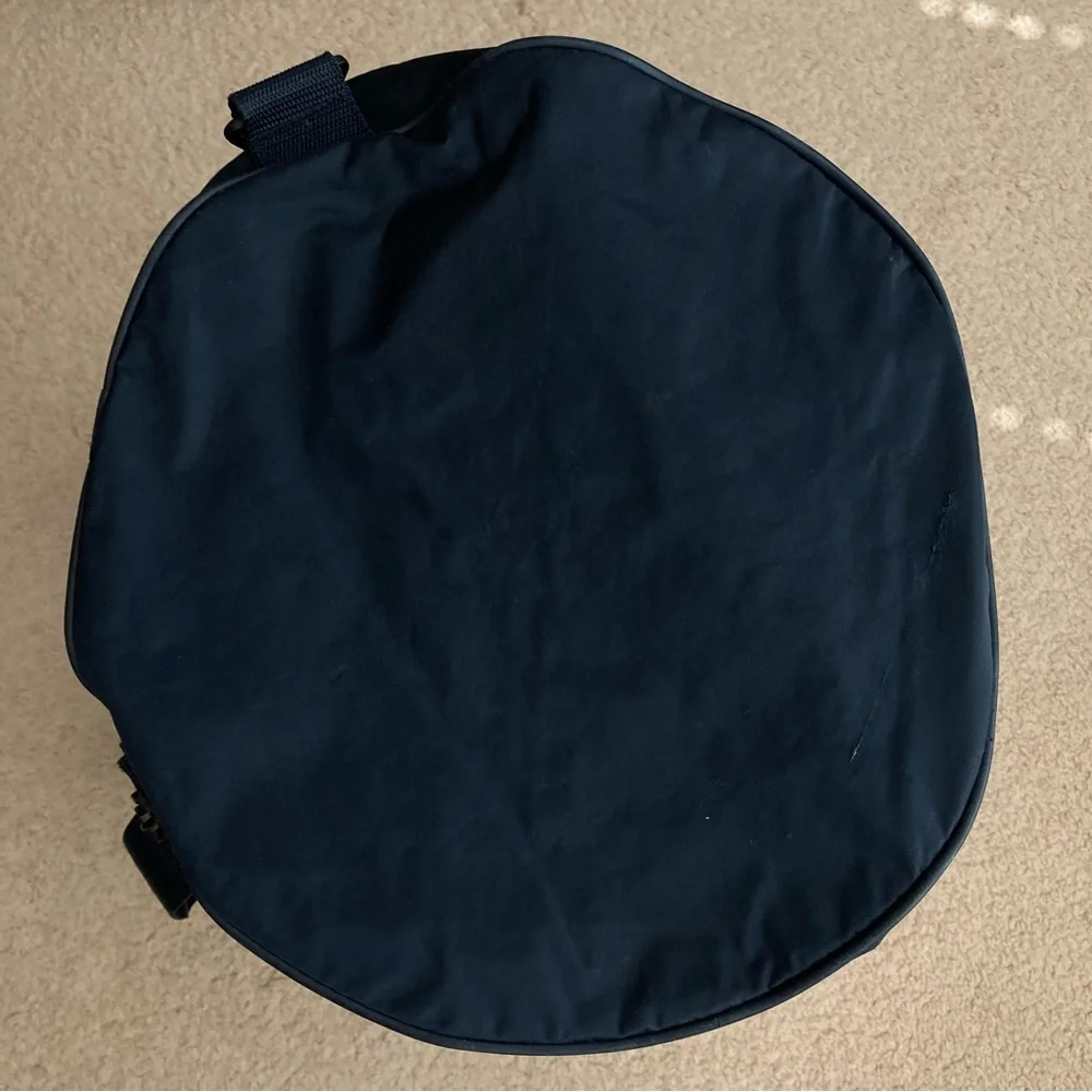 Navy Blue Striped MARINE Navy & White Large Travel / Laundry Bag